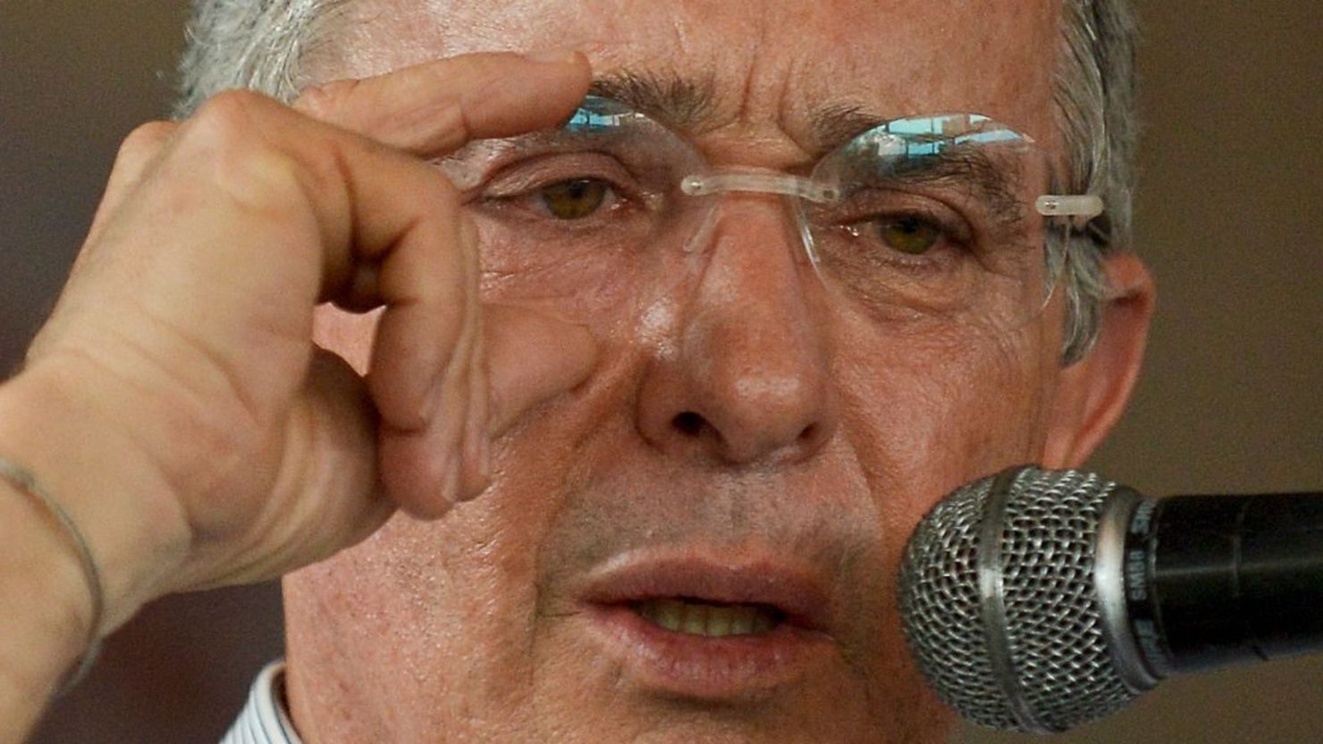El expresidente colombiano Álvaro Uribe Vélez.