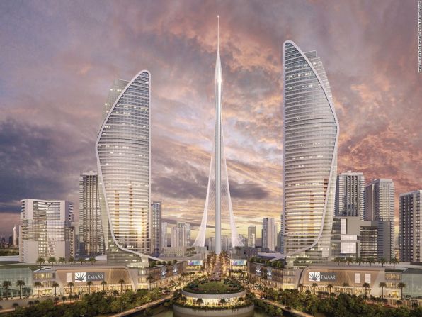 La Torre, Dubai, Emiratos Árabes Unidos – Sin embargo, la marca de los 828 metros del 'Burj Khalifa' en el horizonte de Dubai podría ser sobrepasada muy pronto por un nuevo rascacielos mega-alto.