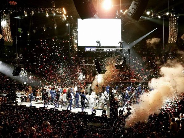 El último concierto que ofreció Juan Gabriel fue en este escenario en Los Ángeles.