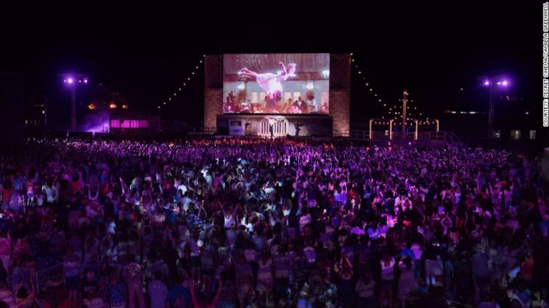 Más de 30.000 personas llegaron a ver la película 'Dirty dancing' este verano.