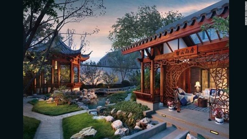 Yunhe'an Shangde Yuanzi, Beijing, China | Este complejo de casas de lujo fue construido por el arquitecto Zhang Yonghe y está ubicado cerca del río Beijing-Hangzhou.