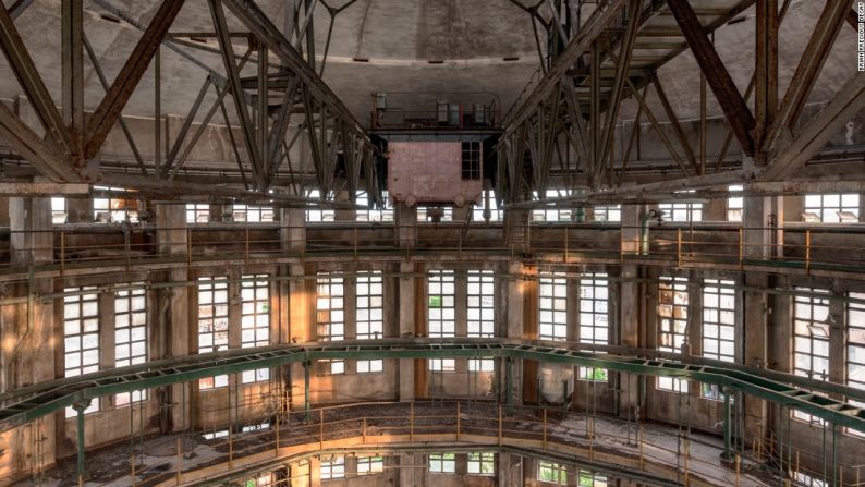 Una destilería abandonada en Italia.