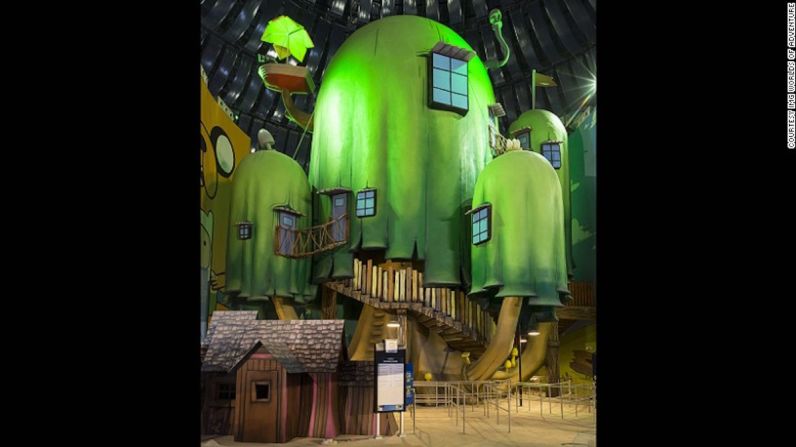 Casa del Árbol — La Casa del Árbol es parte de una aventura inspirada en la historieta de Cartoon Network, Aventuras en el Tiempo.