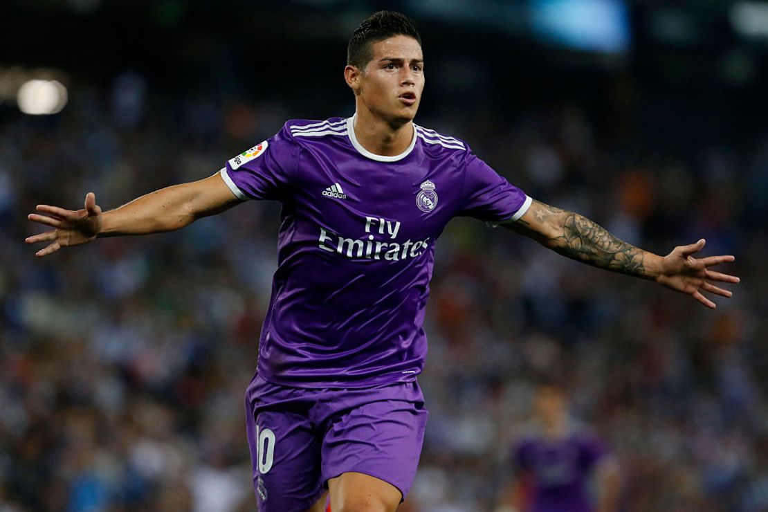 James Rodríguez, centrocampista colombiano.