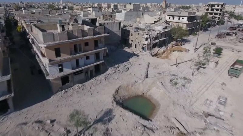 El terror de Aleppo desde el aire