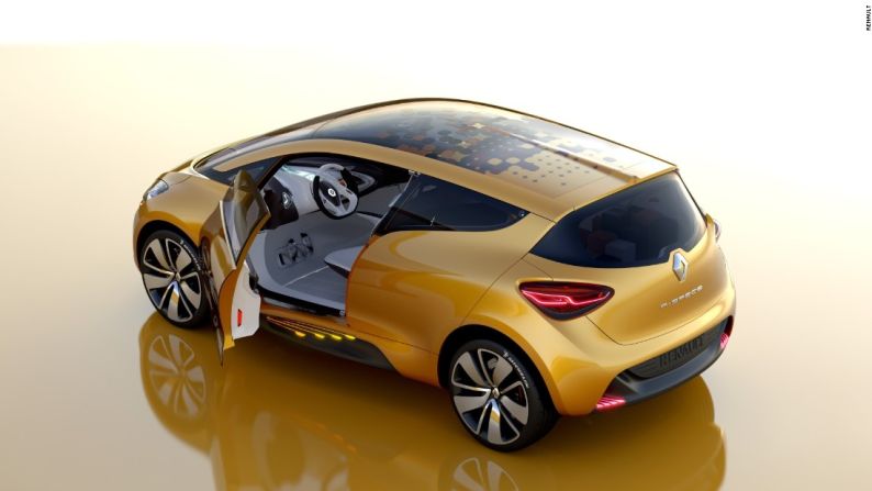 R-Space de Renault - El concepto de 'R-Space' es un coche familiar llamativo, develado en el Salón del Automóvil de Ginebra 2011.