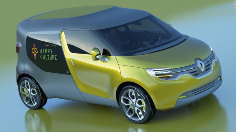 Frendzy de Renault - El Renault 'Frendzy' también se dio a conocer en 2011, y es una van propulsada por una motorización eléctrica.