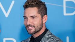 MADRID, SPAIN - OCTOBER 13:  Spanish singer David Bisbal presents his new videoclip at Neptuno Palace on October 13, 2016 in Madrid, Spain.