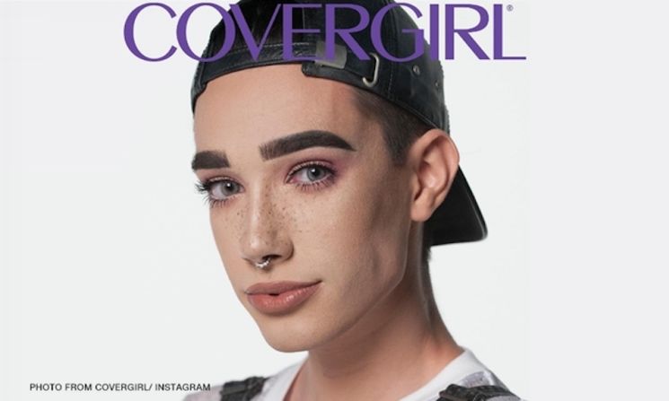 James Charles — Este adolescente de 17 años que tiene miles de seguidores en Instagram se convirtió recientemente en el primer embajador masculino de la marca CoverGirl una de las más grandes de la industria del maquillaje. “Todavía me siento cómodo como un chico y siempre seré un chico. Me siento confiado con la cara lavada o completamente maquillado”, dijo a la revista Marie Claire.