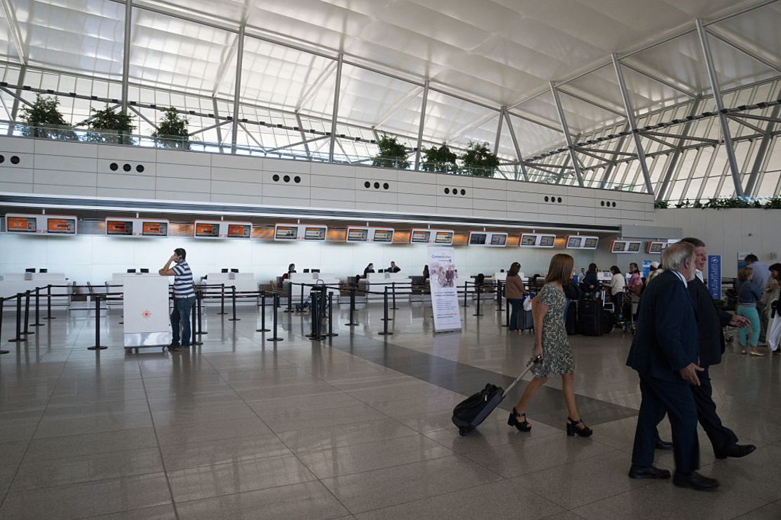 Aeropuerto Internacional de Carrasco, Montevideo, Uruguay.