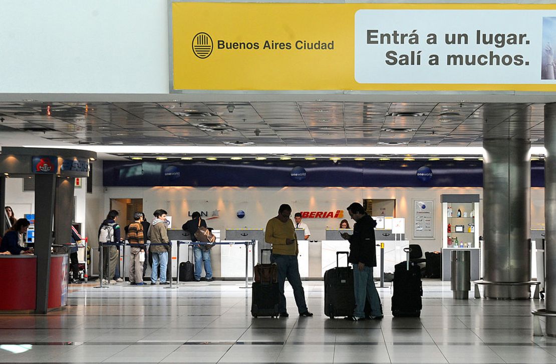 Aeropuerto Internacional Ezeiza, Buenos Aires, Argentina.