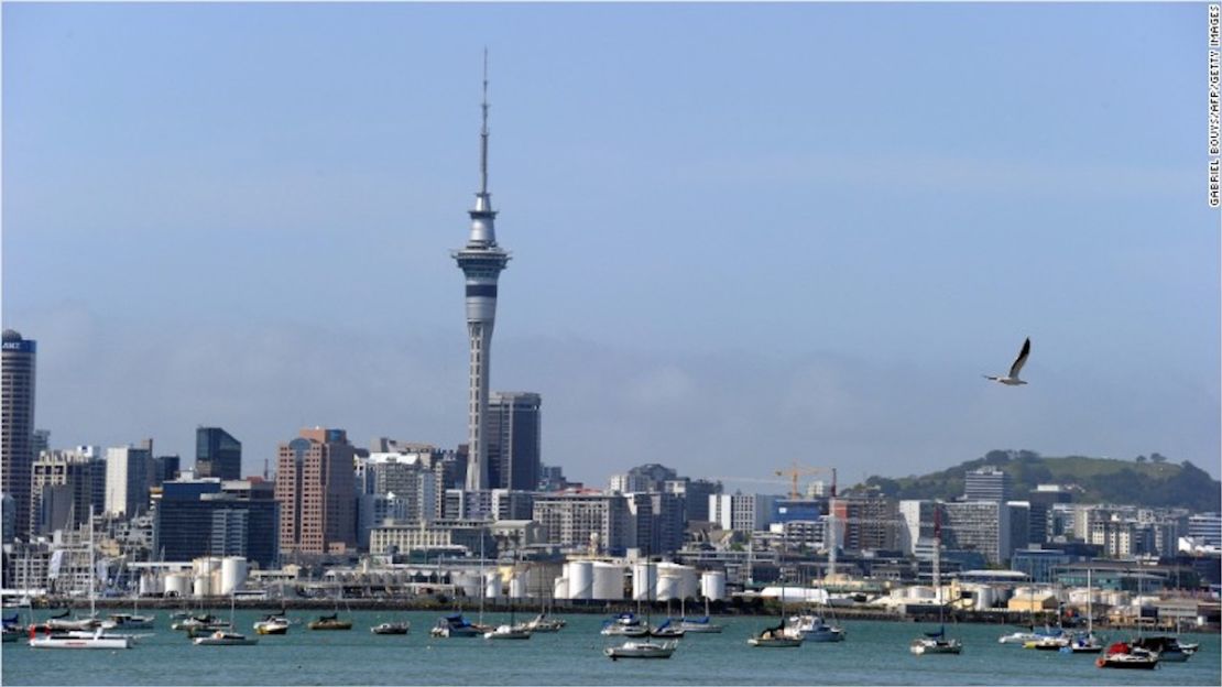Una vista de Auckland, la capital de Nueva Zelandia, el país que según el Banco Mundial es el mejor del mundo para hacer negocios.