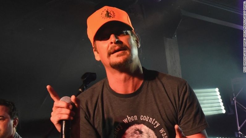 Kid Rock es muy conocido por ser un músico conservador y le dijo a la revista Rolling Stone en febrero pasado que estaba “escudriñando a Trump” para finalmente darle su respaldo.