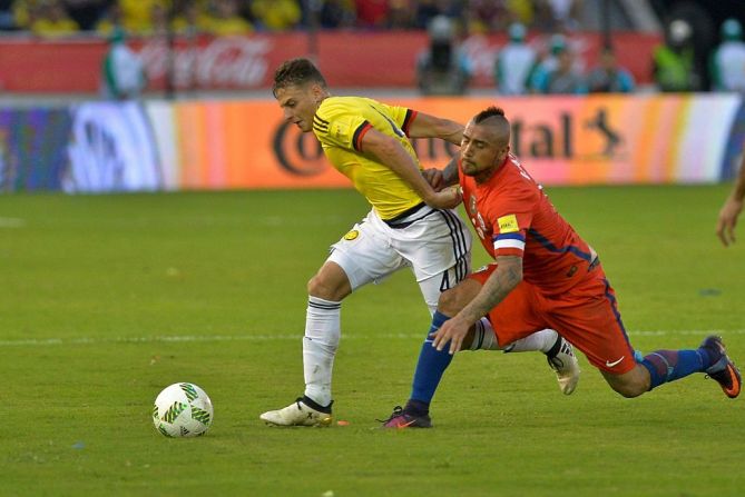 Colombia y Chile empataron 0-0 en Barranquilla.