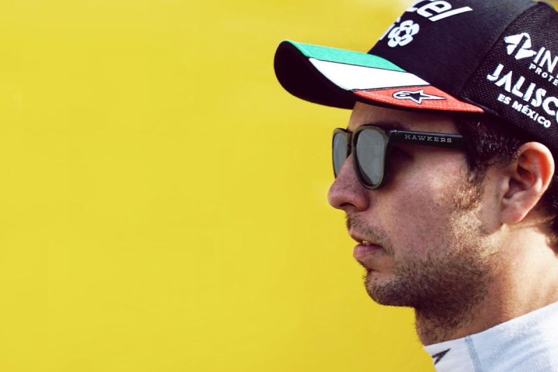 Checo Perez rompe con un patrocinador por un desafortunado tuit sobre el muro CNN