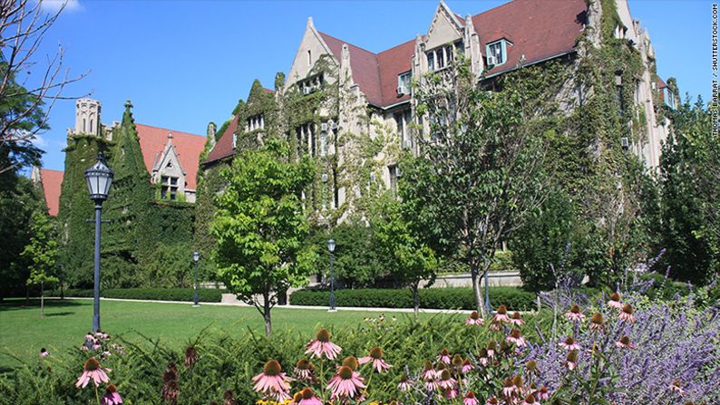 3. Universidad de Chicago. Costo total por año: 67.584 dólares.