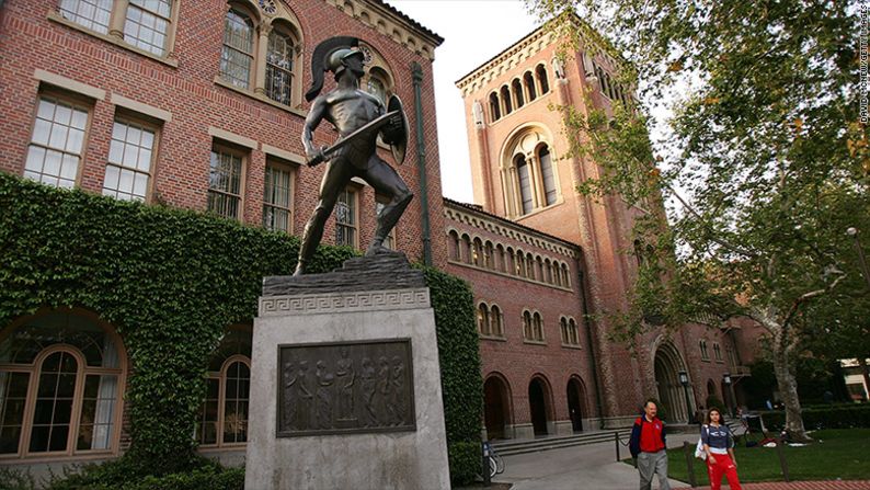 8. Universidad de California del Sur. Costo total por año: 66.631 dólares.