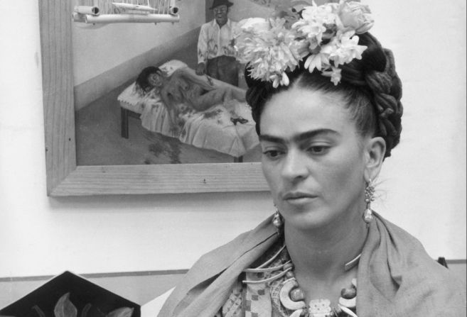 Frida Kahlo en 1945.