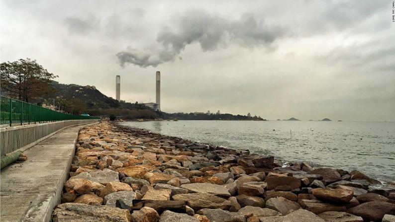 La contaminación del aire es un serio problema en Hong Kong. Foto: Long Yat Chau