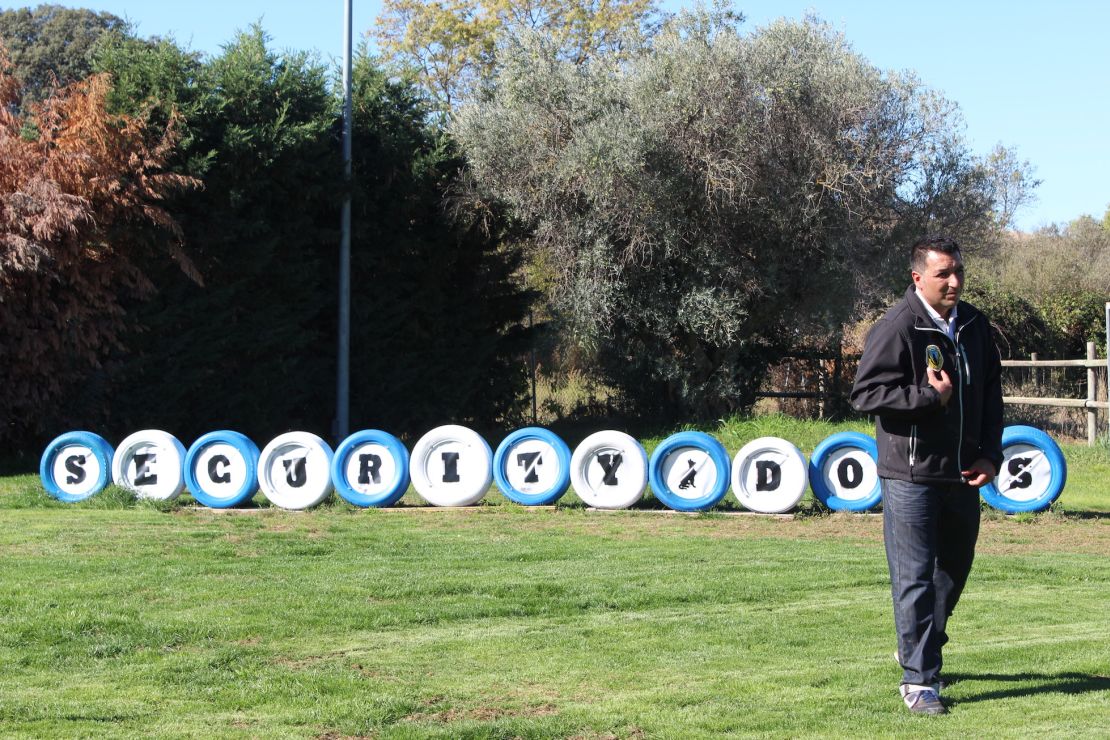 Ángel Mariscal durante uno de los entrenamientos. Foto: Mar Pichel/CNN en Español