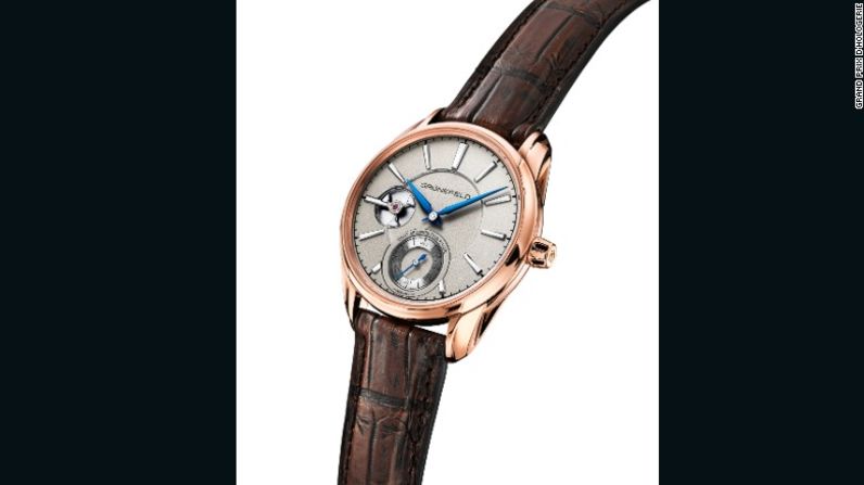 Premio Reloj Masculino (Mens’ Watch Prize) - El reloj de oro rosa y hebilla de perno, Remontoire de Grönefeld de 1941, fue galardonado con este premio. Sólo se han hecho 188 piezas de este modelo.