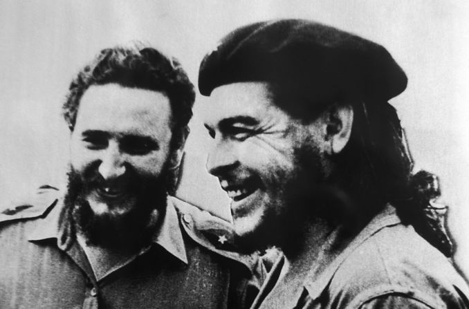 Fidel Castro y ‘Che’ Guevara en el museo de La Revolución en La Habana, en 1958 luego de la liberación de Cuba.