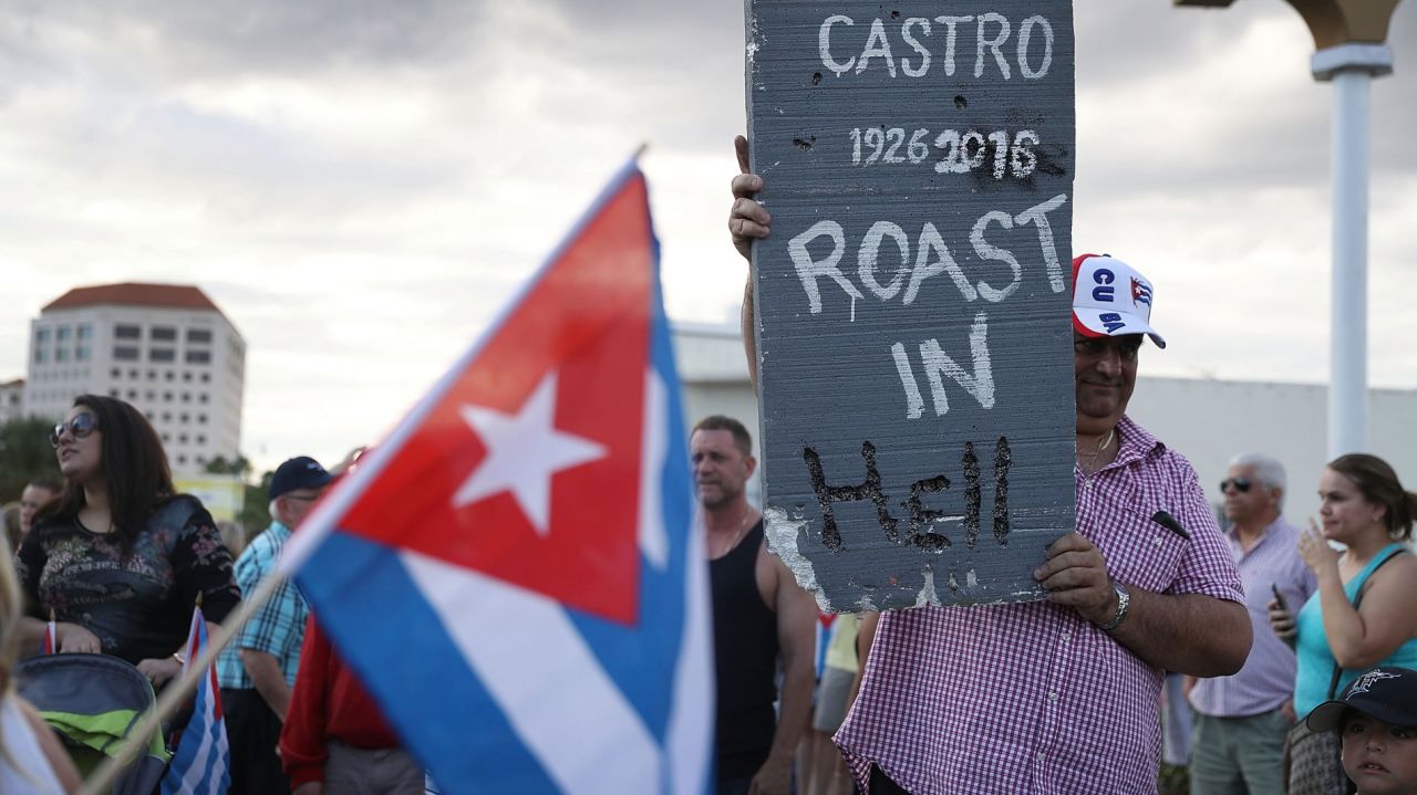 CNNE 351746 - miami residents react to the death of fidel castro