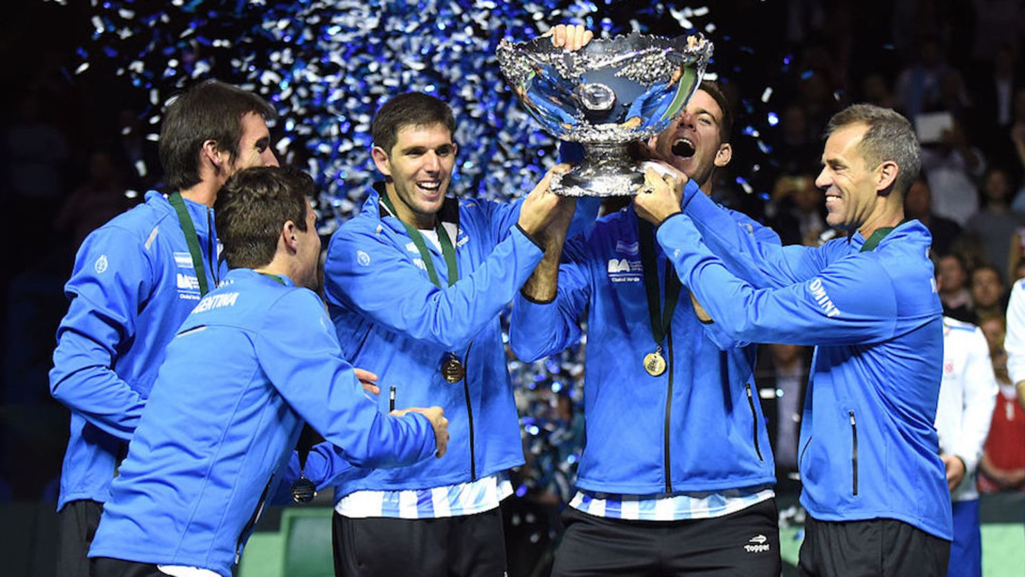 Argentina ganó la Copa Davis por primera vez.
