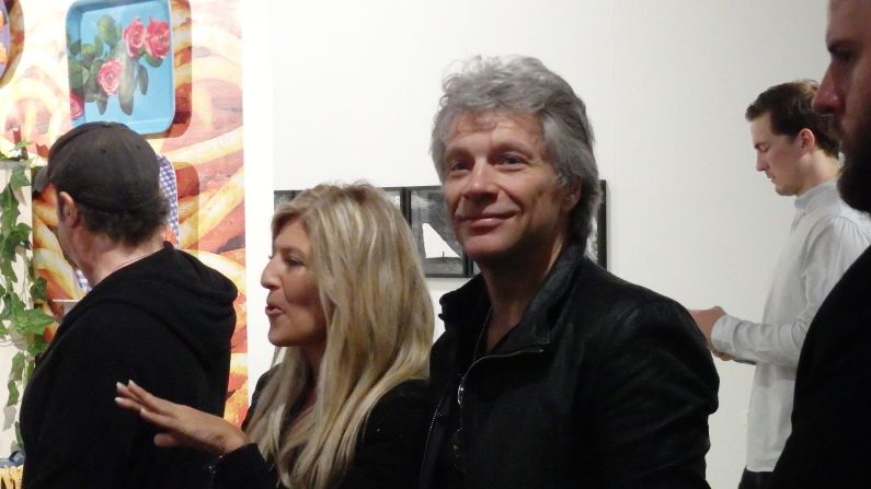 Jon Bon Jovi en BasileARTE en Miami