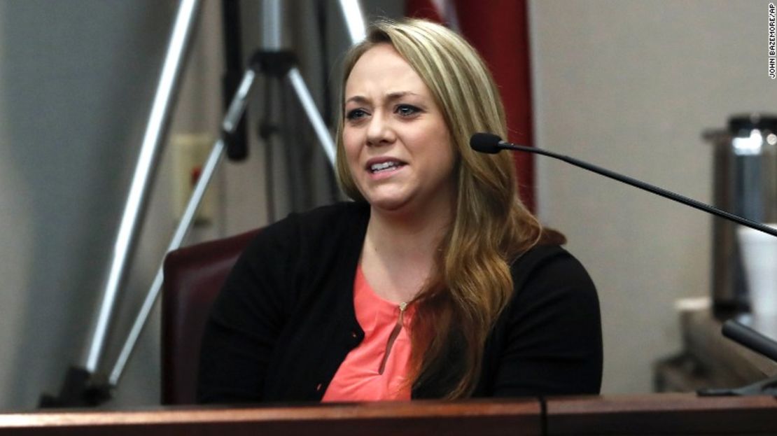 Leanna Taylor declaró durante el juicio por homicidio contra su exesposo, Justin Ross Harris.