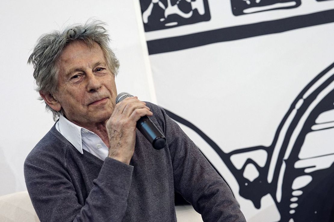 Roman Polanski, director de cine franco-polaco, durante una conferencia en la Feria del Libro de París el 20 de marzo de 2015.