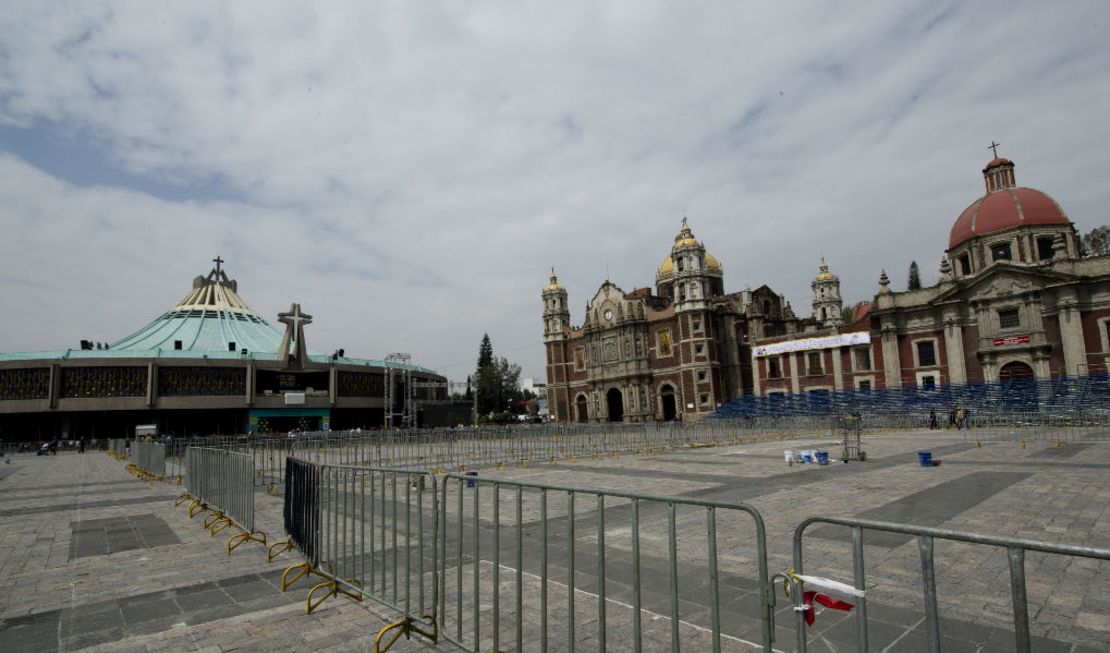 La construcción de la nueva Basílica de Guadalupe, estuvo a cargo del arquitecto Pedro Ramírez