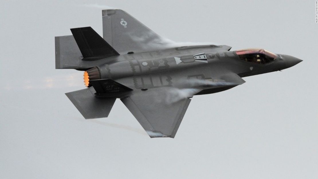 Un caza F-35, el más moderno de la Fuerza Aérea de Estados Unidos.