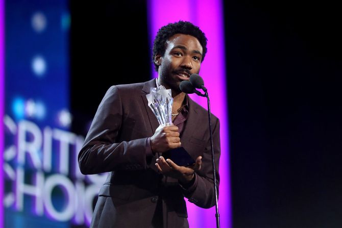 Donald Glover ganó el premio a Mejor actor en una comedia por su papel en la serie ‘Atlanta’.