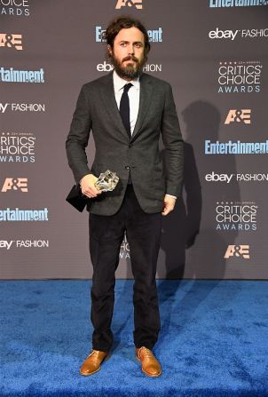 Casey Affleck de ‘Manchester by the Sea’ ganó el premio a Mejor actor.