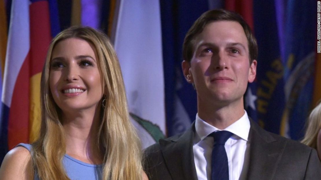 Ivanka Trump y su marido, Jared Kushner.