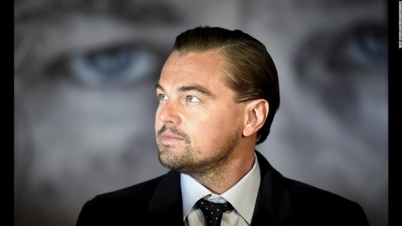 El actor Leonardo DiCaprio llega a Londres a la presentación de la película ‘The Revenant’ el 14 de enero. DiCaprio ganó su primer Oscar como mejor actor por su papel en esta película.