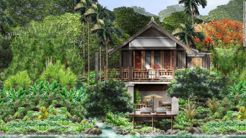 El Hotel Rosewood Luang Prabang (Laos) está rodeado de bosques tupidos, ríos y cascadas y se encuentra a solo 10 minutos en automóvil de Luang Prabang, incluido en la lista de Patrimonio Mundial de la Humanidad de la UNESCO.