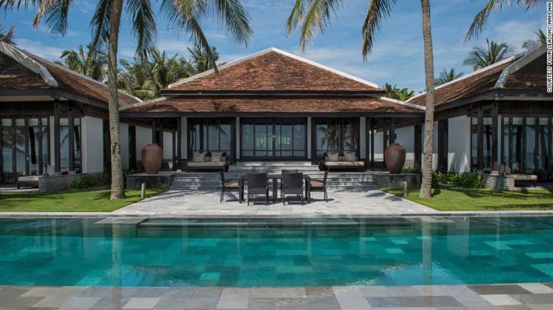 El Four Seasons Resort The Nam Hai tiene 40 cabañas con piscina privada.