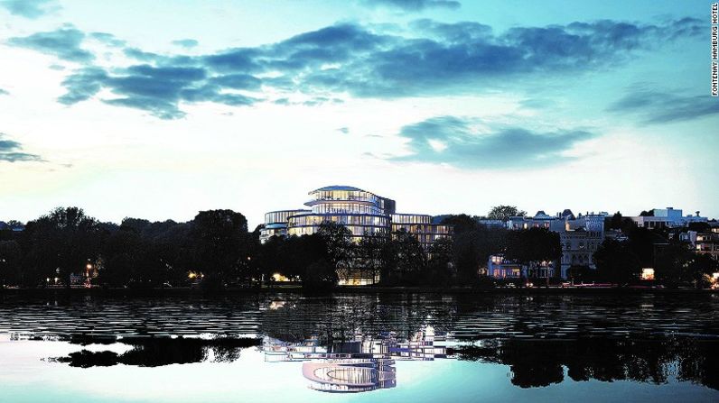 Localizado en la tranquila orilla del Lago Alster, el Fontenay será el primer hotel de lujo que se inaugure en Hamburgo (Alemania) en 18 años.