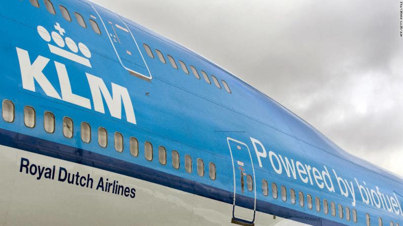 KLM, de Holanda, tuvo una puntualidad del 87,89% el año pasado, según OAG. Es la tercera más cumplida del mundo.