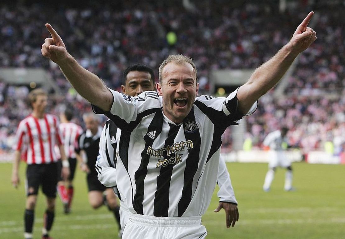 Alan Shearer en un partido del Newcastle en 2006.