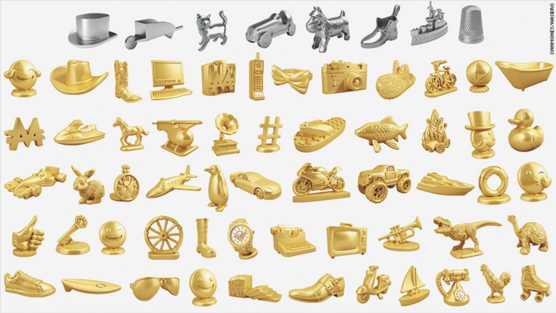 Es posible que la próxima vez que juegues Monopolio debas utilizar figuras inspiradas en emojis o 'hashtags'.