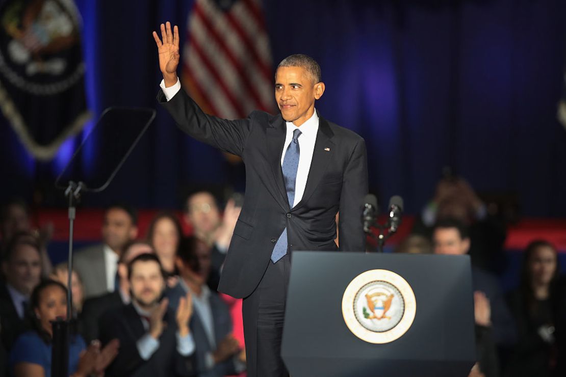 CNNE 368421 - president obama delivers farewell address in chicago