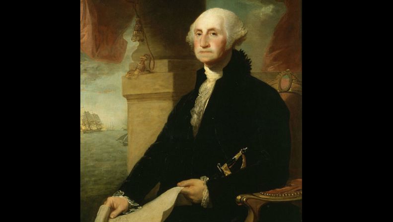 1. George Washington (1789-1797) — Fue el primer presidente de Estados Unidos. También fue el comandante en jefe del Ejército Continental y tiene la distinción de ser el único presidente en ser elegido por unanimidad por el Colegio Electora. Washington murió el 14 de diciembre de 1799 a causa de una infección de garganta.