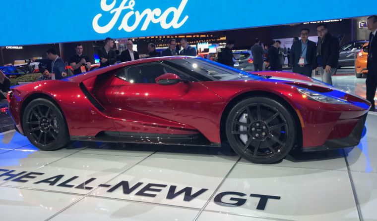 Ford GT contará con cinco modos de conducción, cada uno con un cuadro diferente.