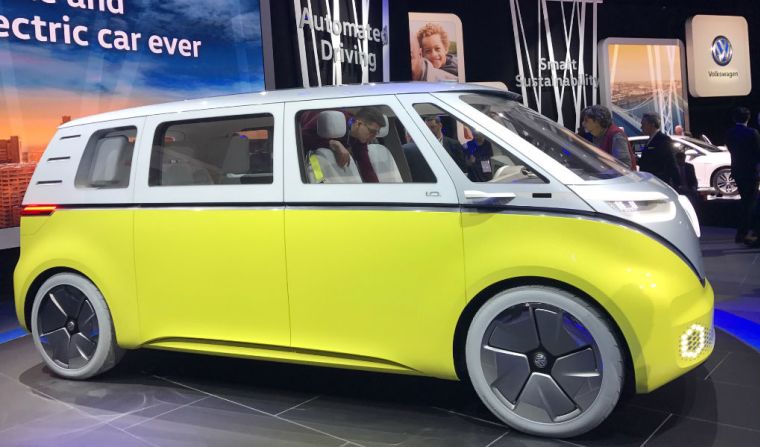 VW I.D Buzz Concept, eléctrico y familiar, la Combi del futuro.