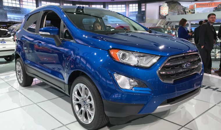 El facelift de la Ford Ecosport fabricada en India para todo el mundo.