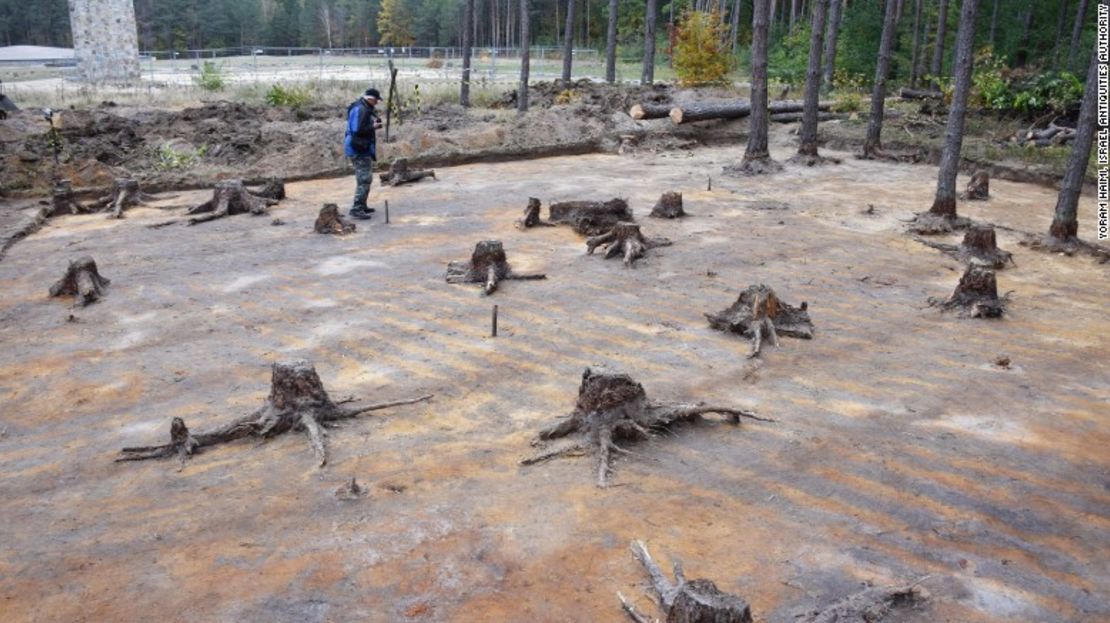 Las excavaciones en Sobibor descubrieron rastros del equipo mecánico que utilizaron los nazis para desmantelar el campamento.