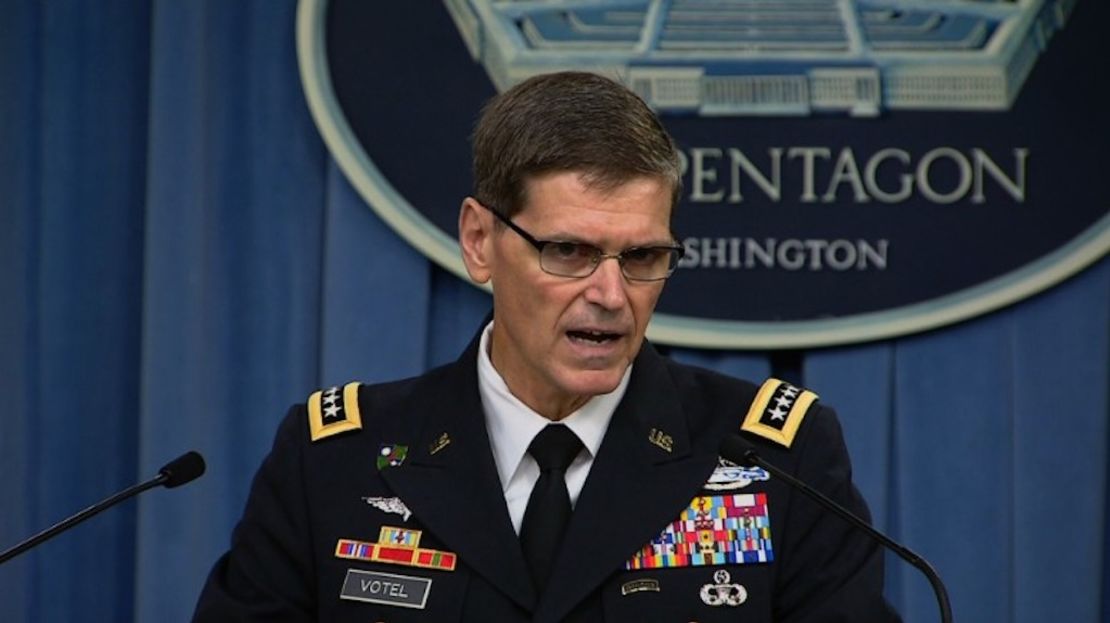 Imagen del general Joseph Votel, del Comando Central de Estados Unidos.